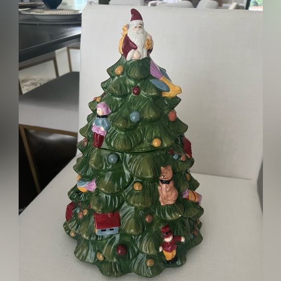 Spode Holiday Vintage Spode Christmas Tree Cookie Jar Lid Poshmark